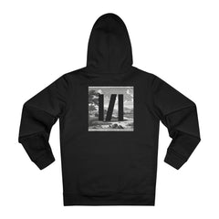 Pecbredy. Unisex Back Print Logo Hoodie