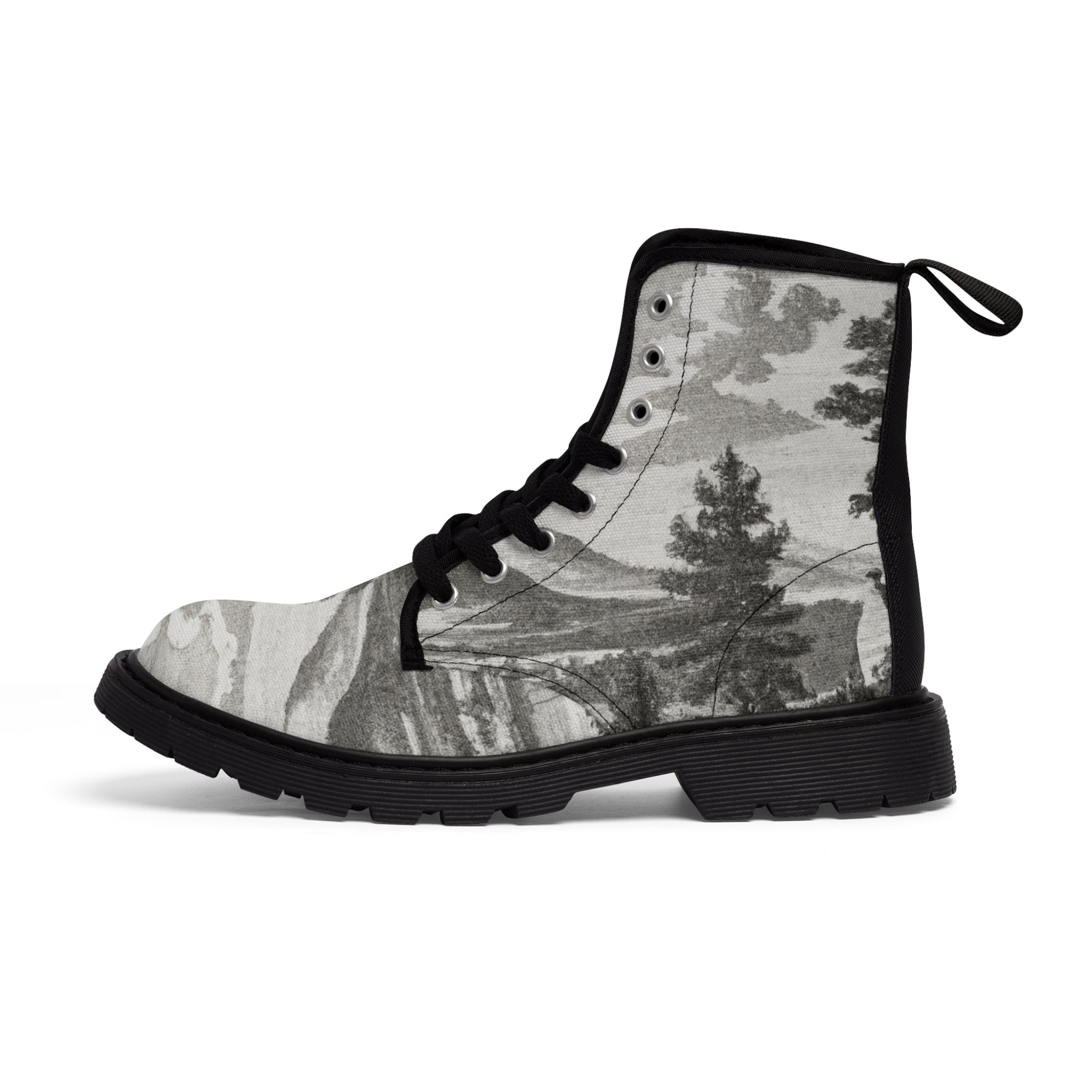 Miltelle. - Men's Canvas Combat Boot