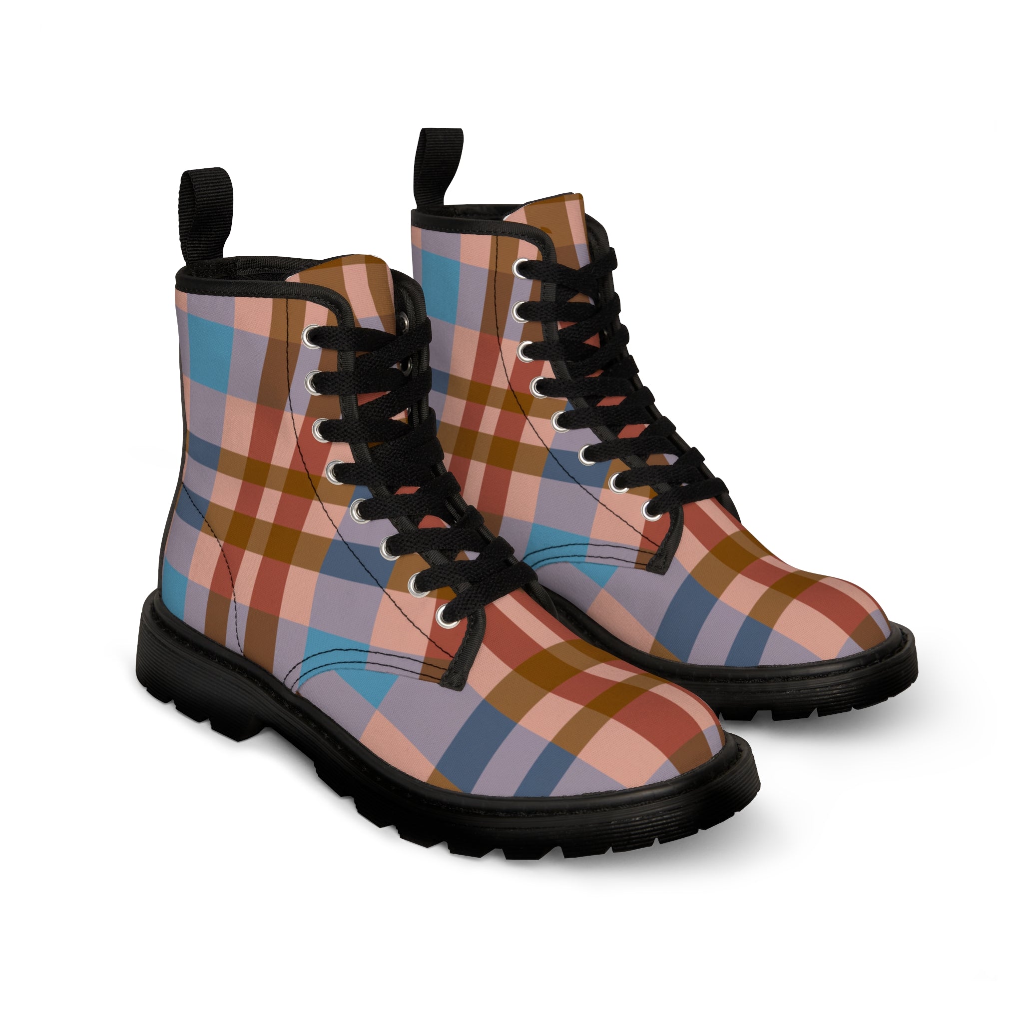 Drearburgh - Women's Canvas Combat Boot