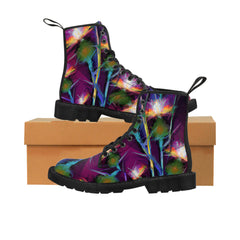 Gneissburgh - Women's Canvas Combat Boot