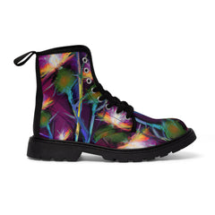 Gneissburgh - Women's Canvas Combat Boot