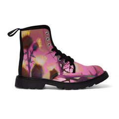 Glenochar. - Women's Canvas Combat Boot