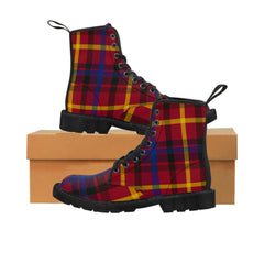 Glentochie - Women's Canvas Combat Boot