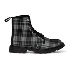 Glenblair. - Women's Canvas Combat Boot