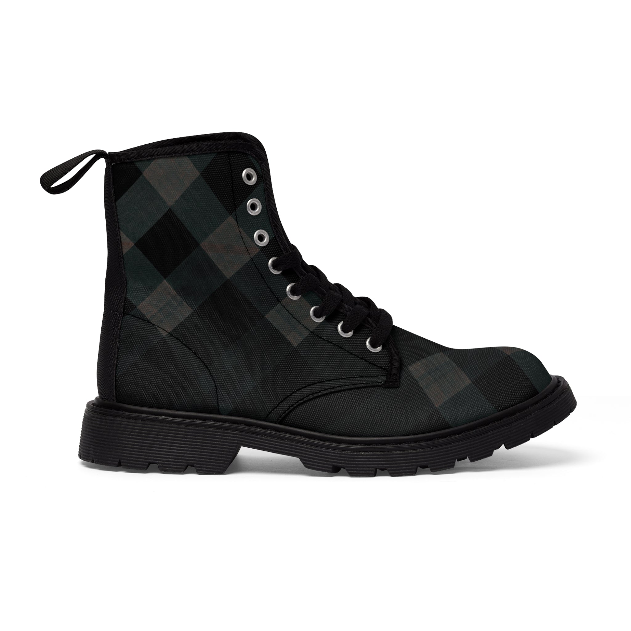 Lochlynn. - Men's Canvas Combat Boot