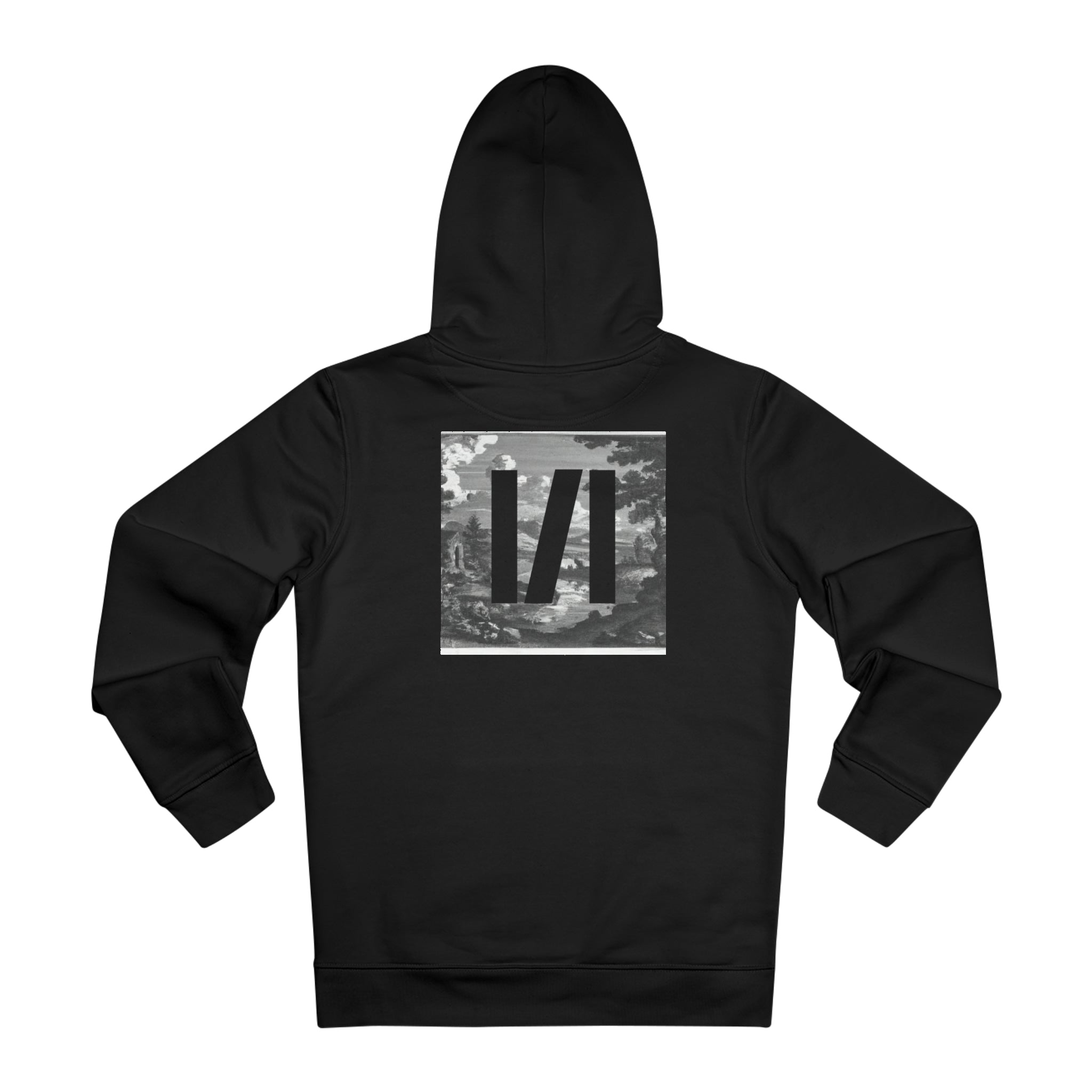 Gleefurt Unisex Back Print Logo Hoodie