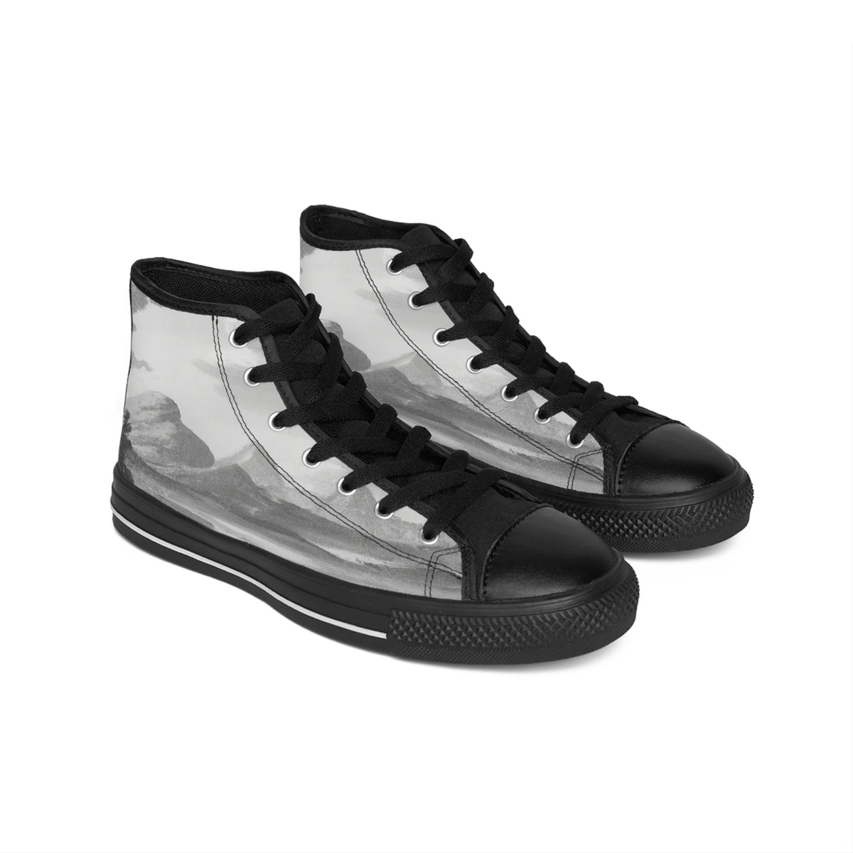 Darghain - Women's High Top Sneakers