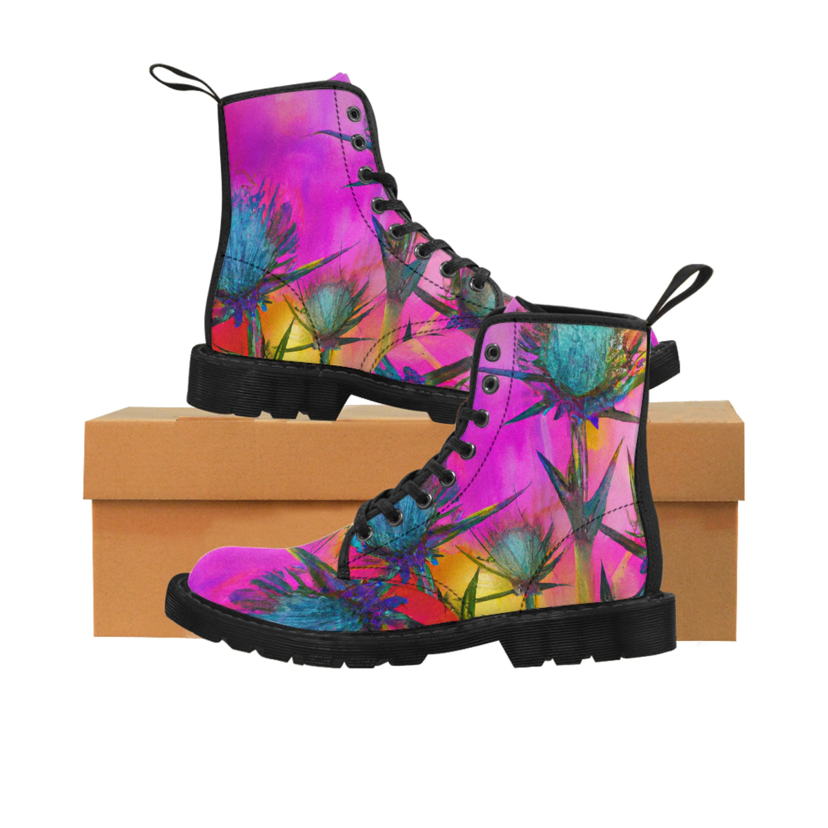 Gorthnock. - Women's Canvas Combat Boot