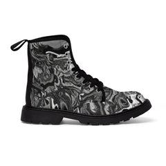 Sylstinch. - Men's Canvas Combat Boot