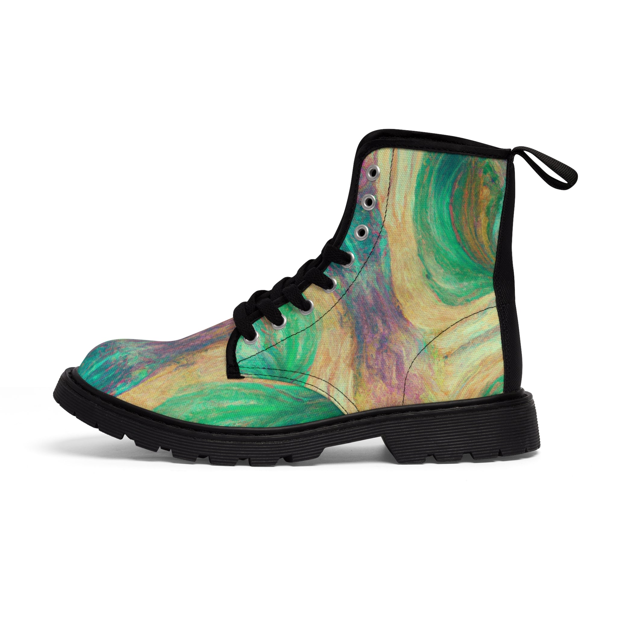 Dalketh - Women's Canvas Combat Boot