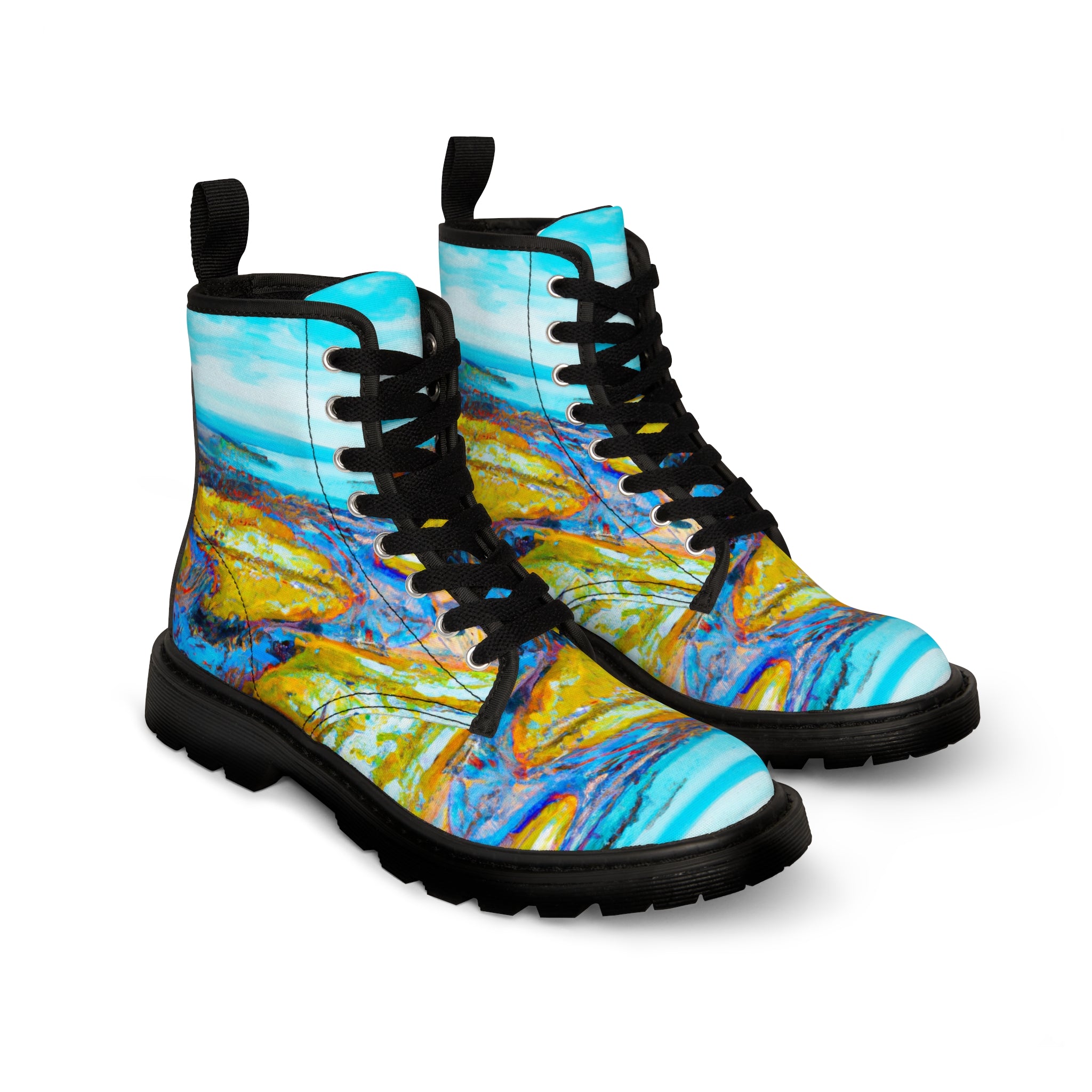 Falkirk - Women's Canvas Combat Boot