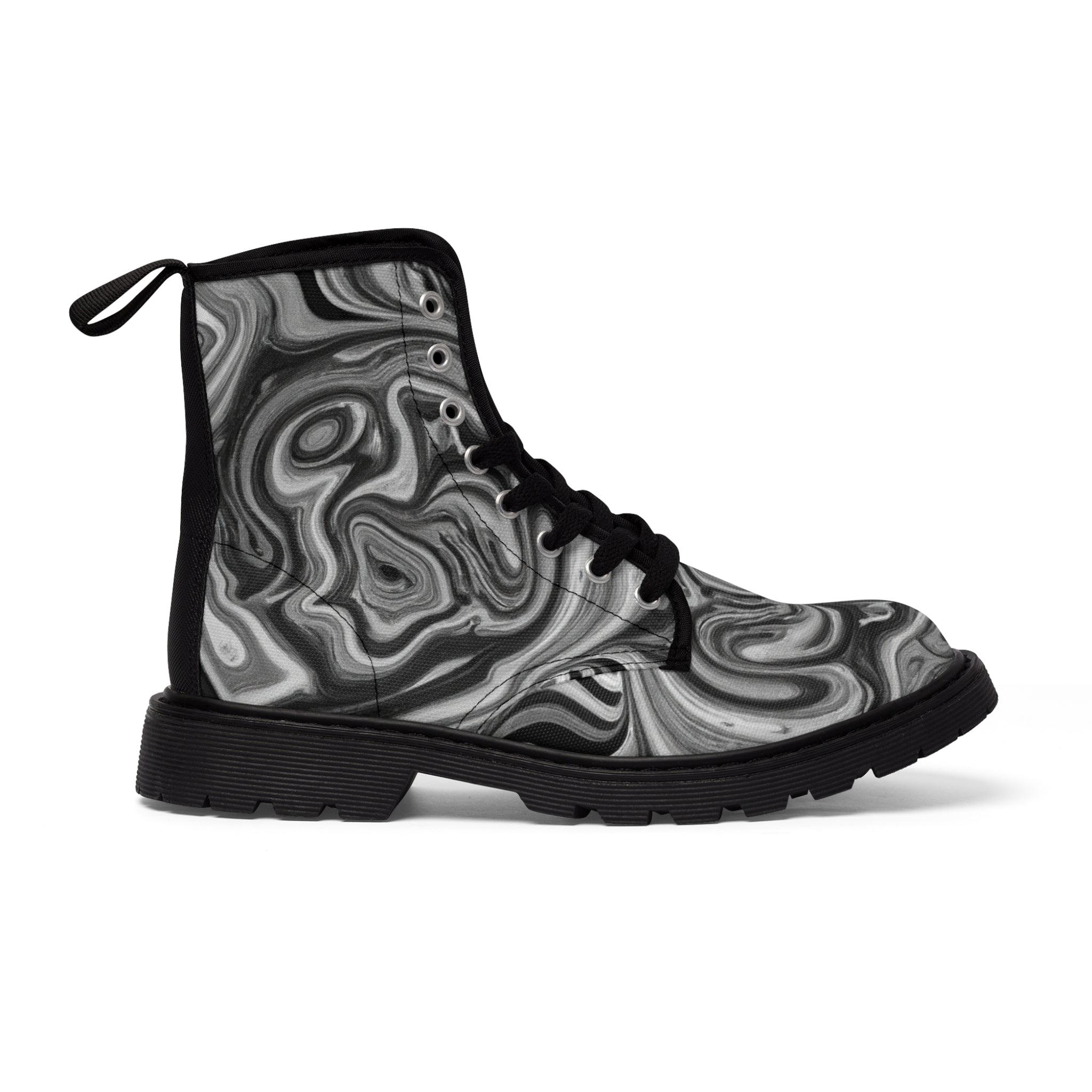 Glaggock - Men's Canvas Combat Boot