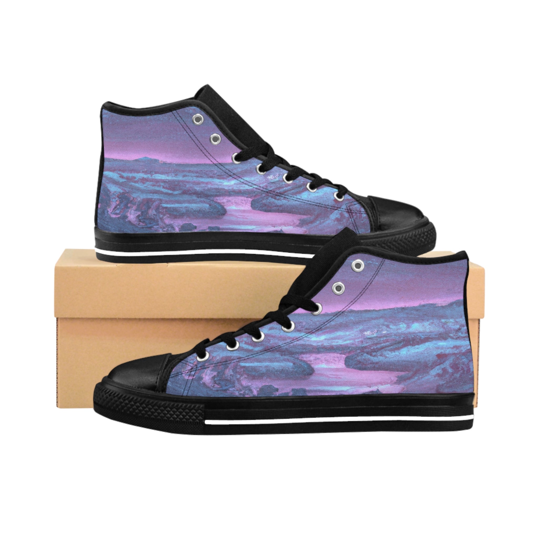 Glenloch - Women's High Top Sneakers