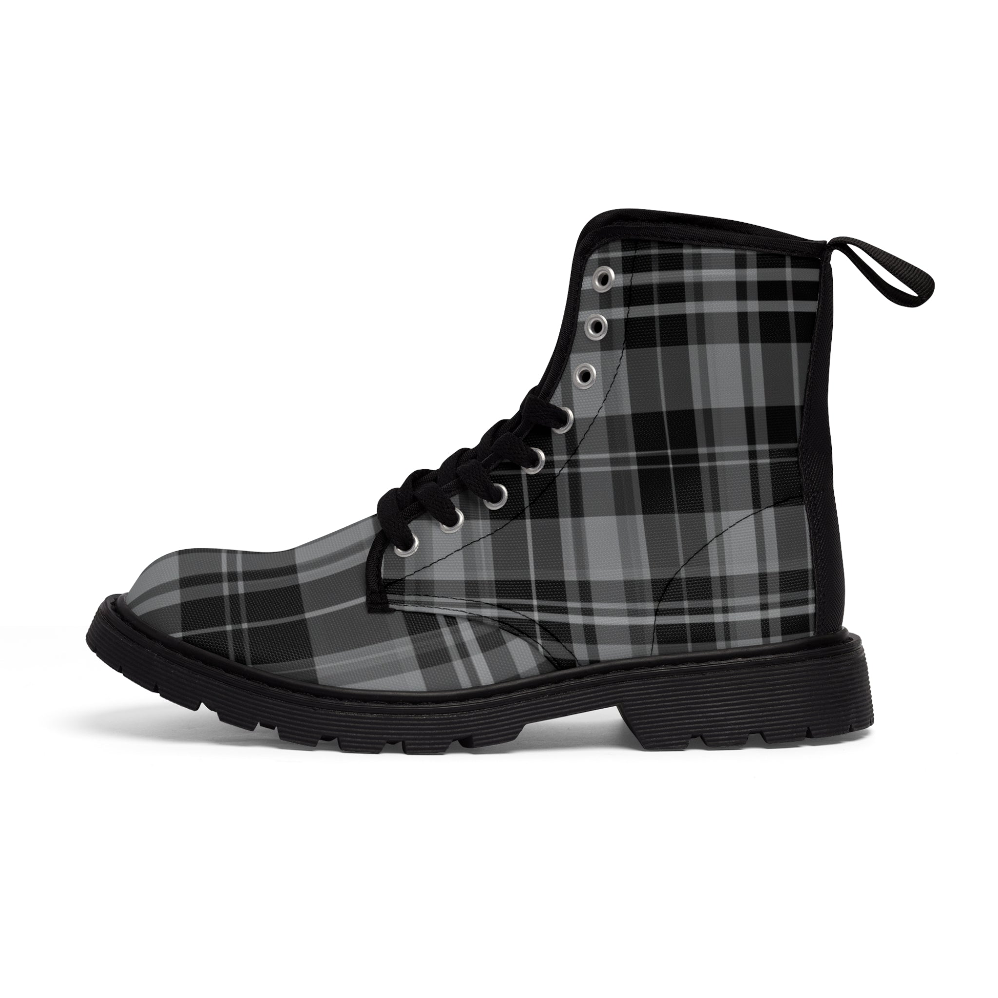 Glenblair. - Women's Canvas Combat Boot