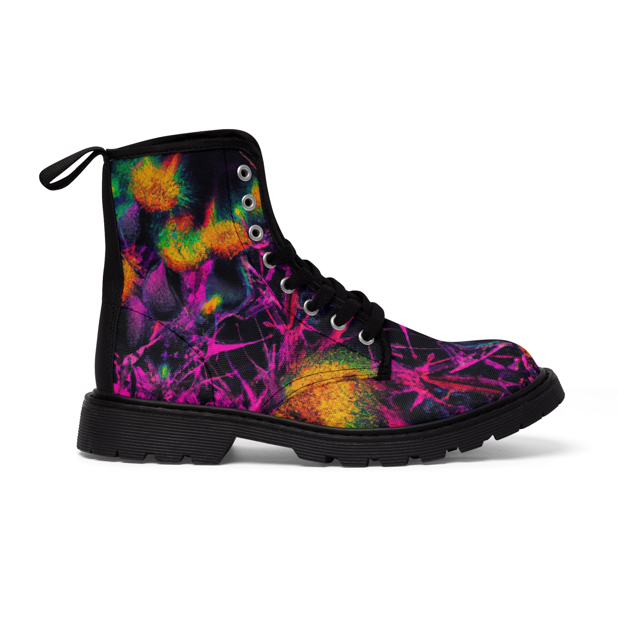 Glenmora - Women's Canvas Combat Boot