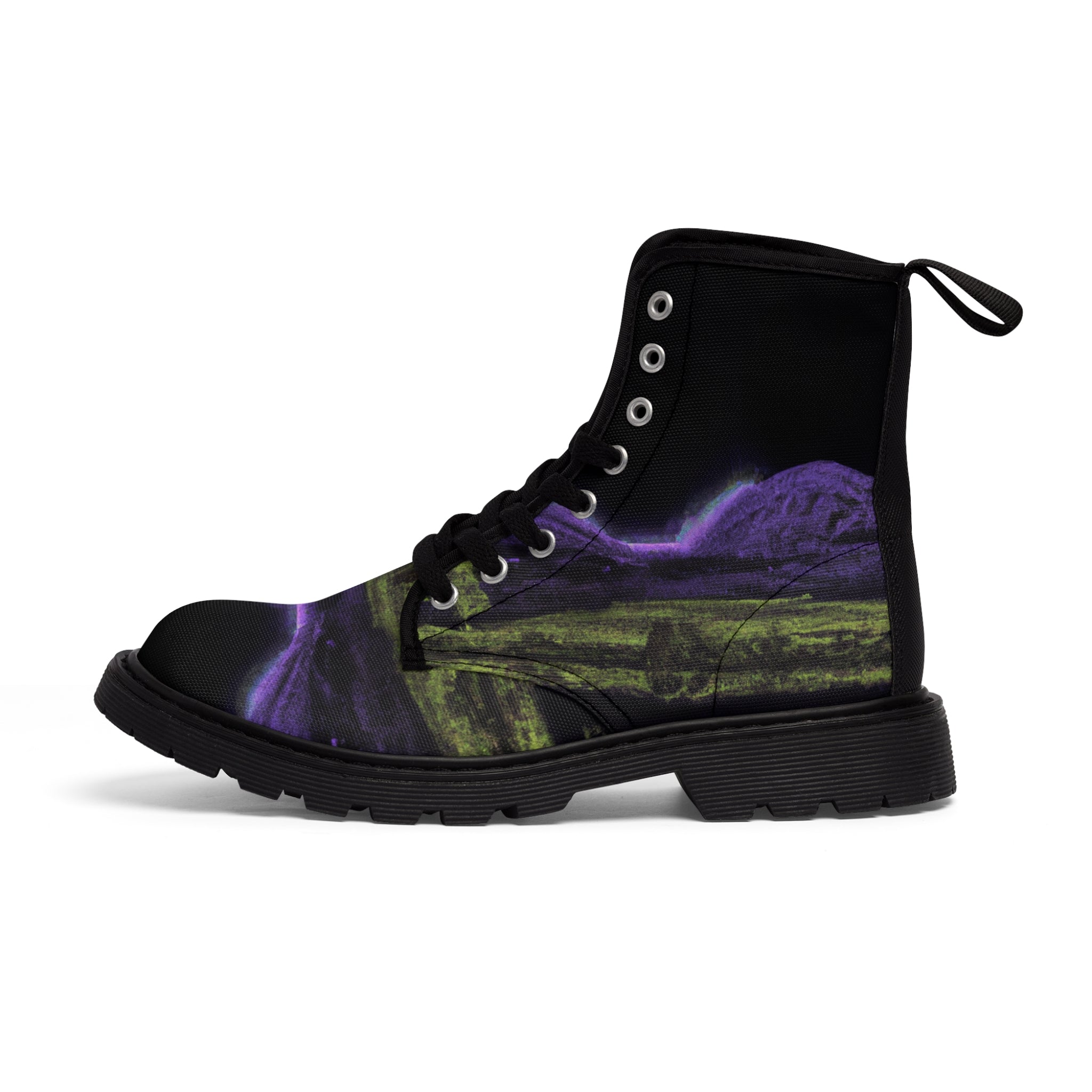 Glencalder. - Women's Canvas Combat Boot