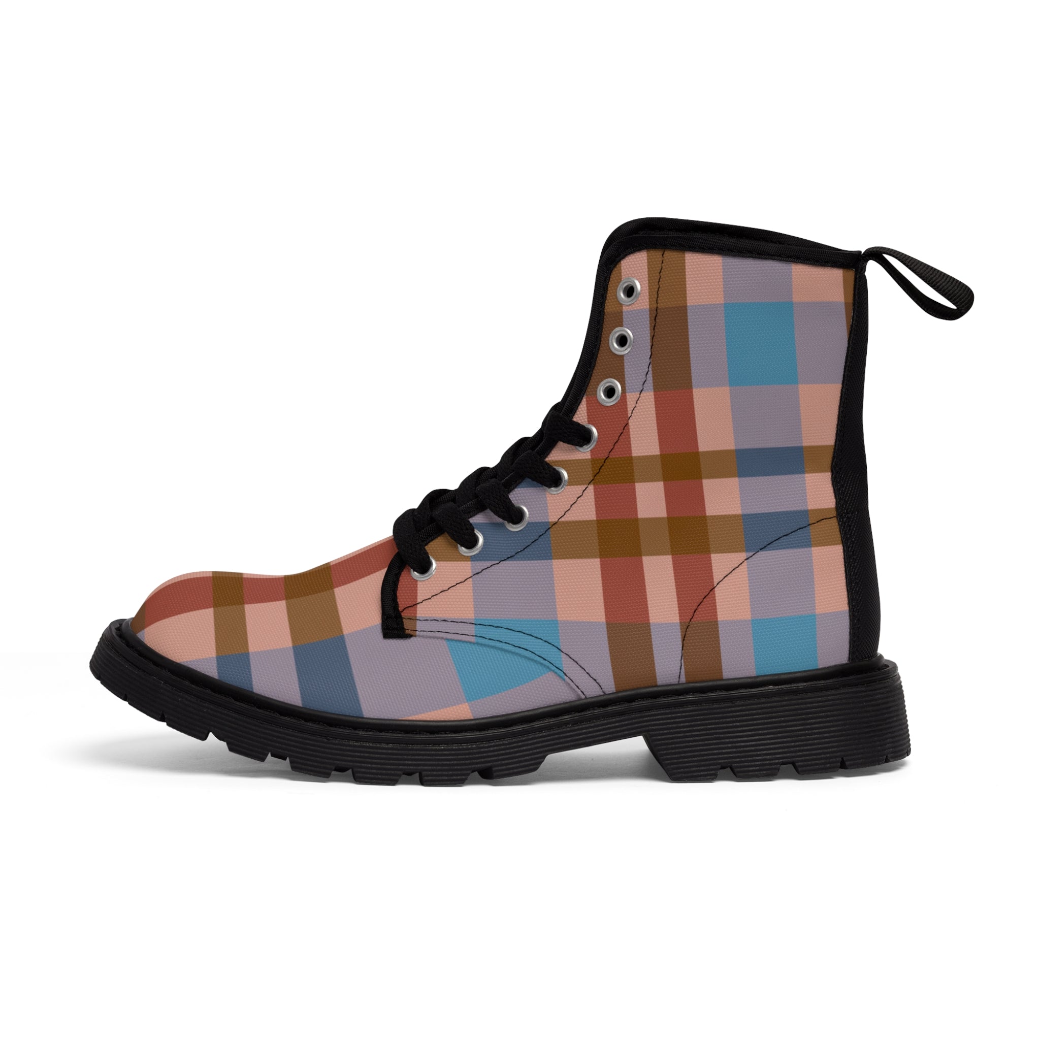 Drearburgh - Women's Canvas Combat Boot