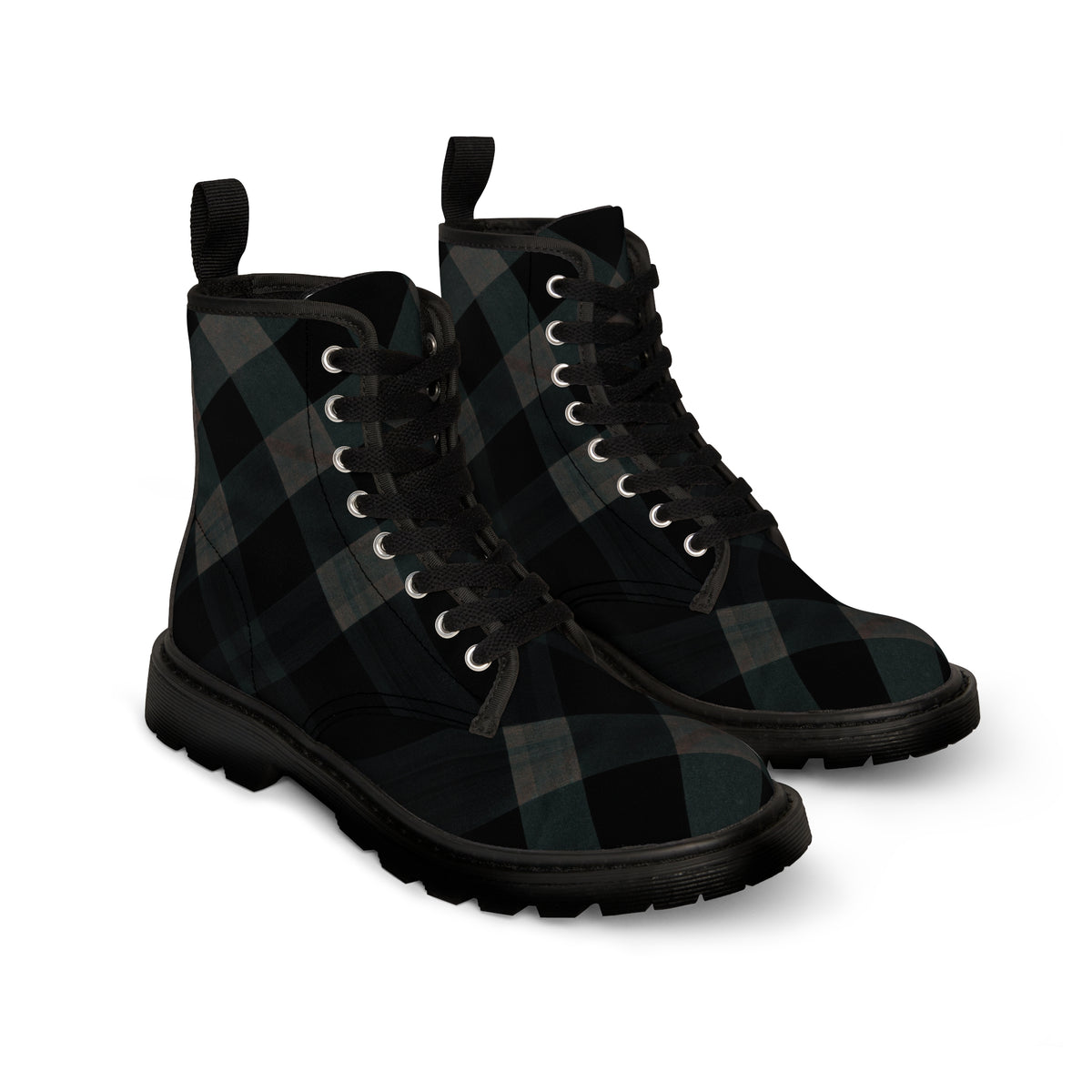 Lochlynn. - Men's Canvas Combat Boot