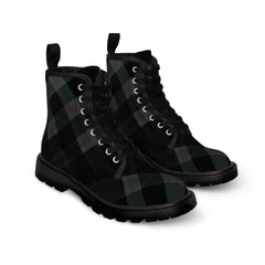 Lochlynn. - Men's Canvas Combat Boot