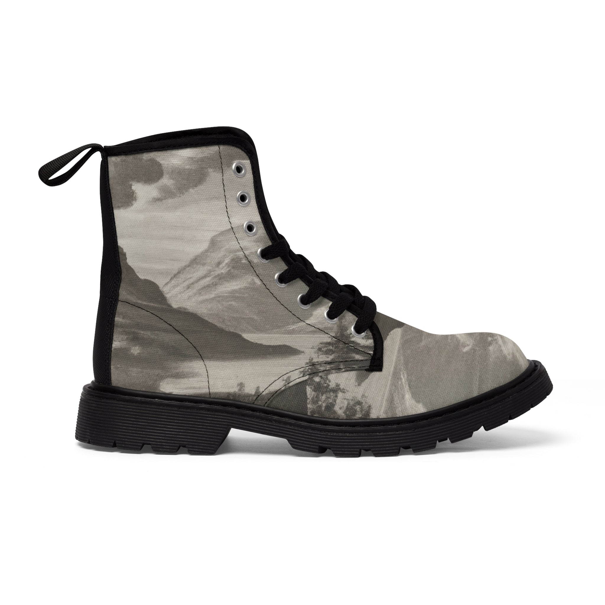 Brughill - Women's Canvas Combat Boot