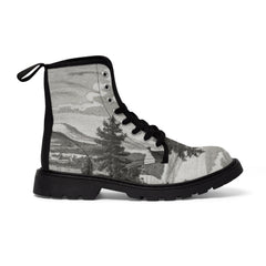 Miltelle. - Men's Canvas Combat Boot