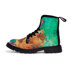 Fiecairn - Men's Canvas Combat Boot