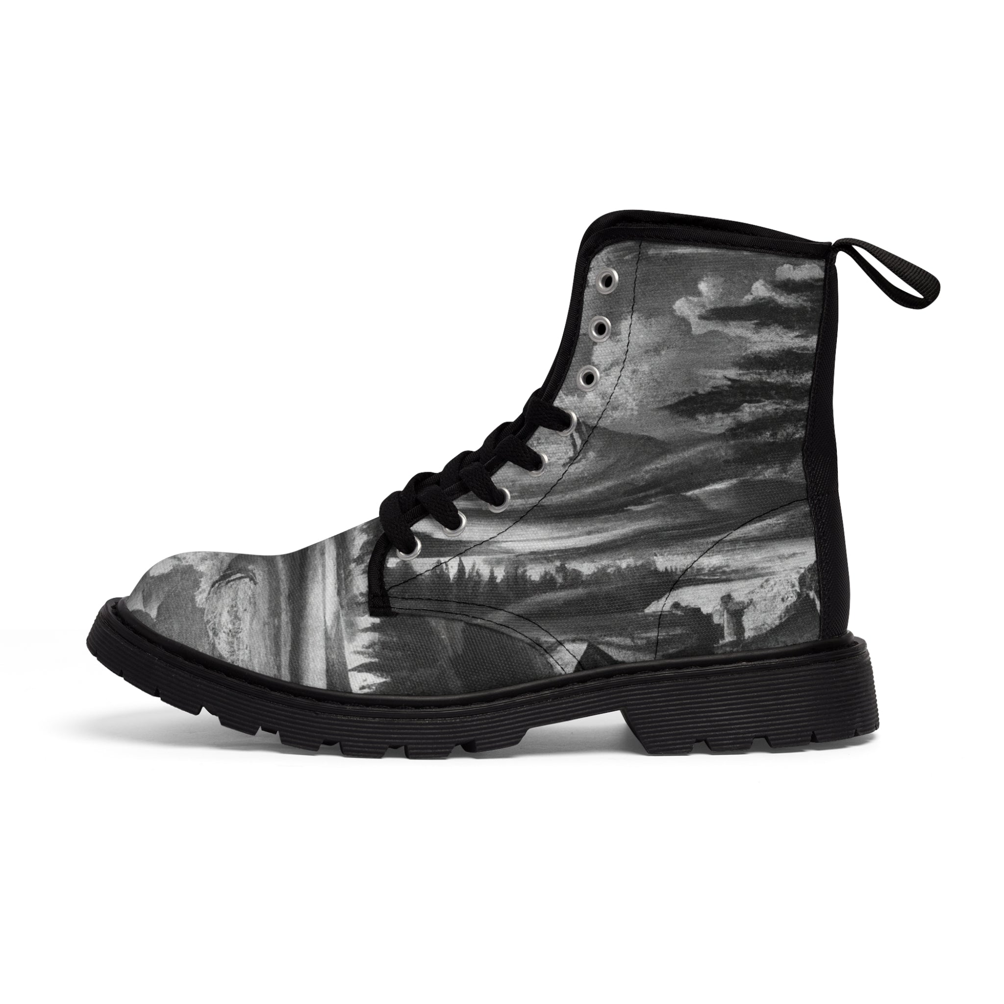 Glendosk. - Men's Canvas Combat Boot