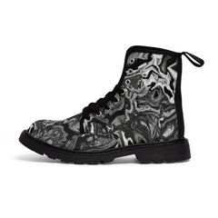 Sylstinch. - Men's Canvas Combat Boot