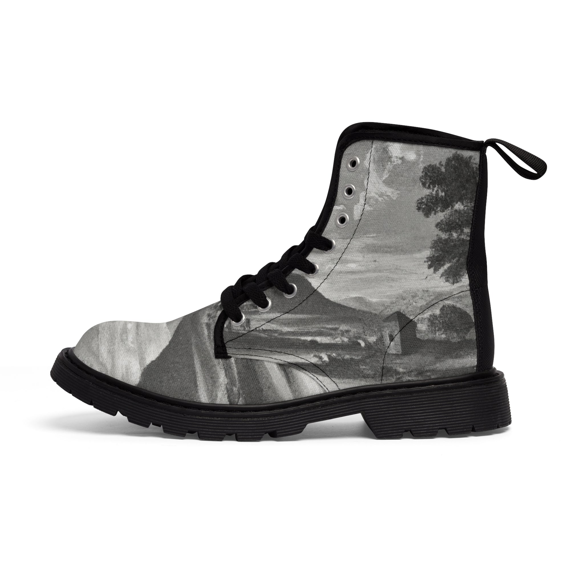 Dreavoch. - Women's Canvas Combat Boot