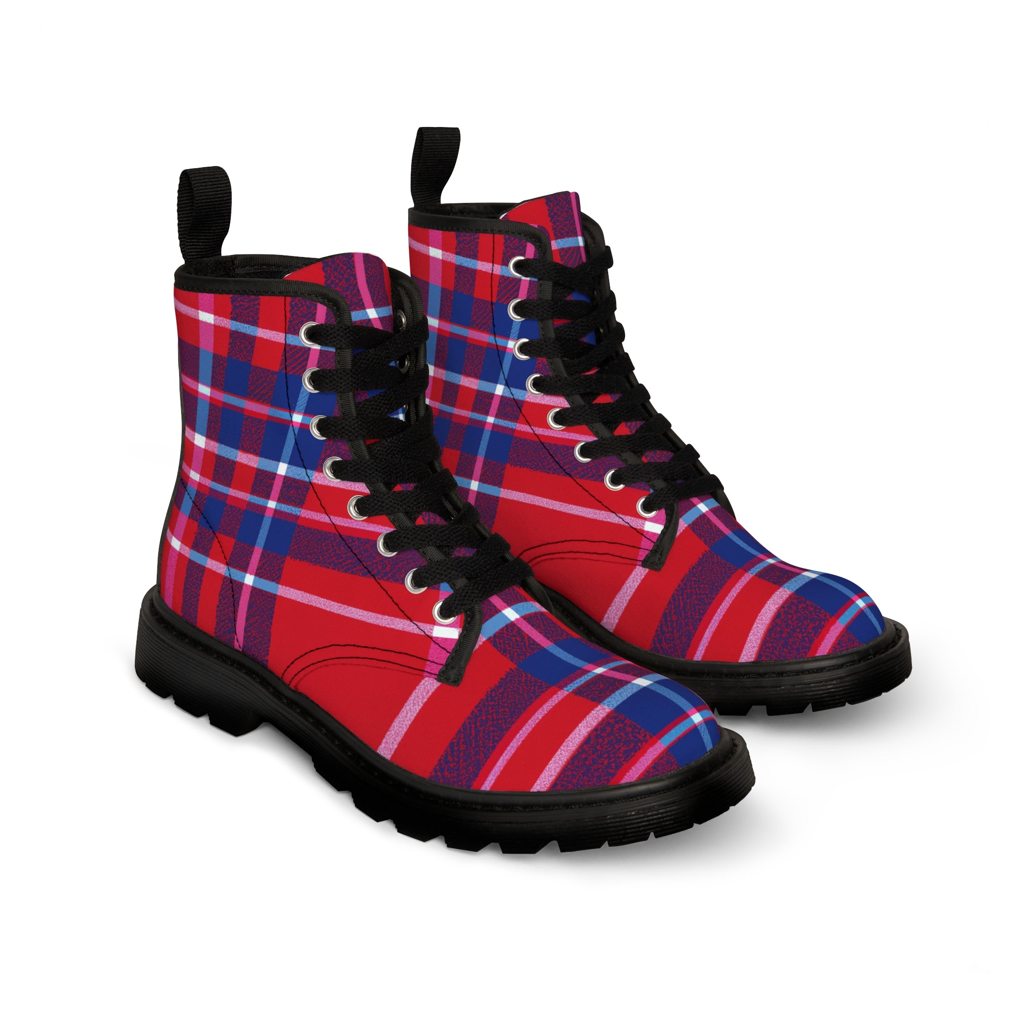 Glendennan - Women's Canvas Combat Boot