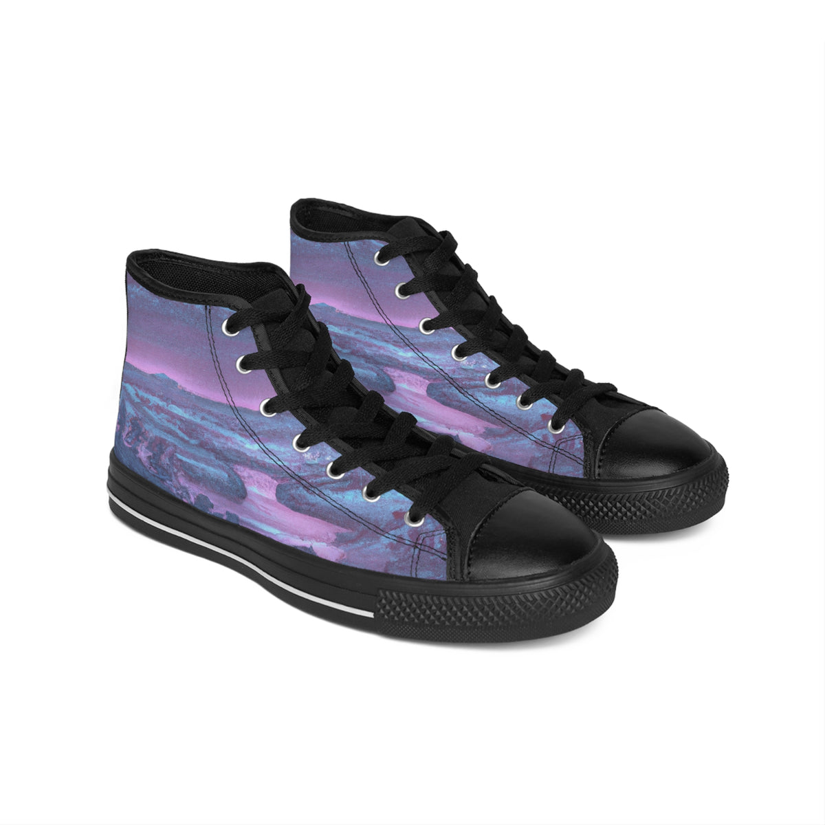 Glenloch - Women's High Top Sneakers