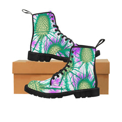 Glenmoor. - Women's Canvas Combat Boot