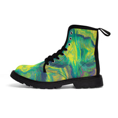 Fendray. - Women's Canvas Combat Boot