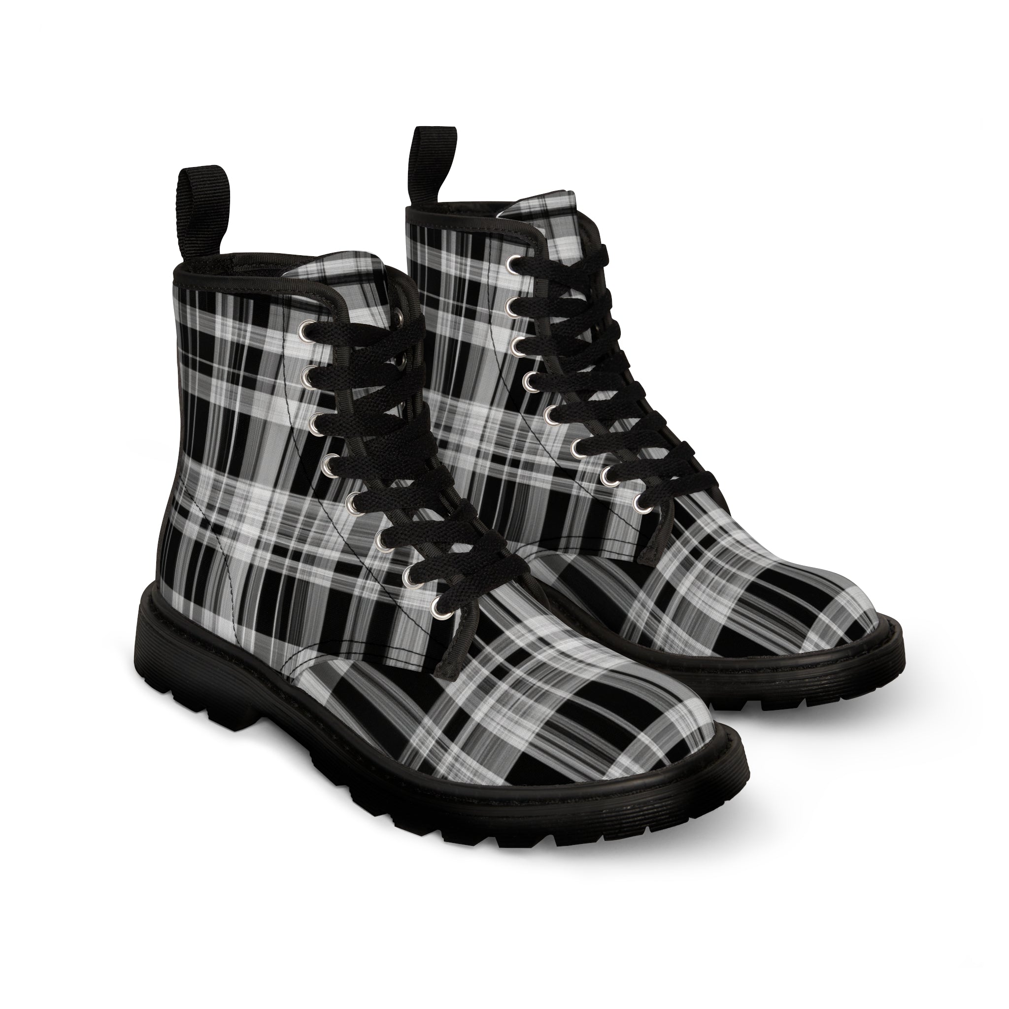 Glendhu - Women's Canvas Combat Boot