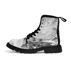 Moffaine - Men's Canvas Combat Boot