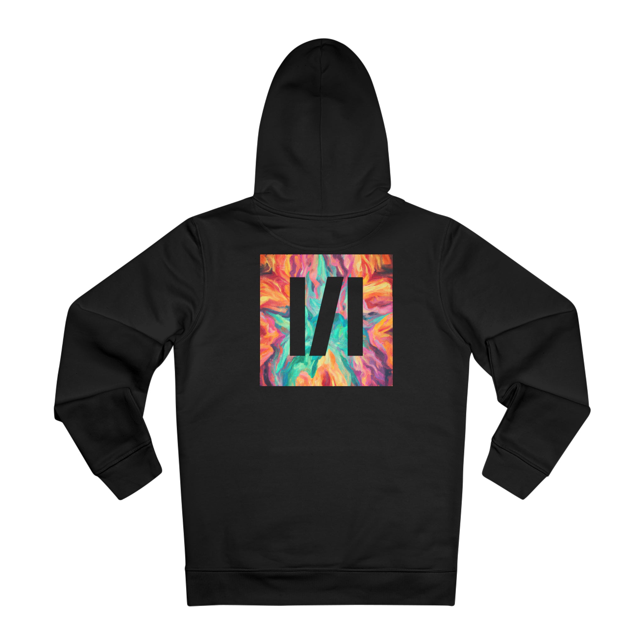 Lochlorna. Unisex Back Print Logo Hoodie