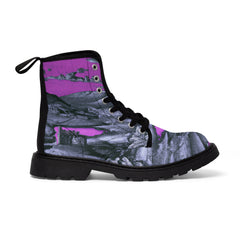 Craigloch - Women's Canvas Combat Boot