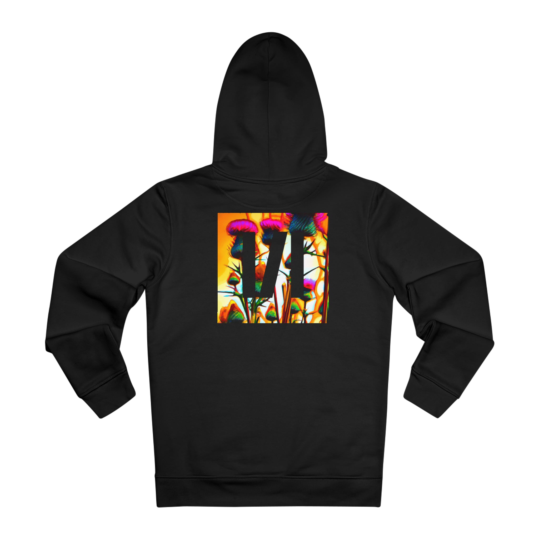 Dalsair Unisex Back Print Logo Hoodie