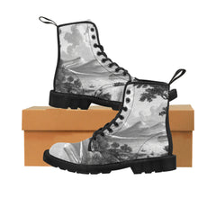 Greyfurth - Women's Canvas Combat Boot