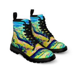 Dalcluney - Women's Canvas Combat Boot