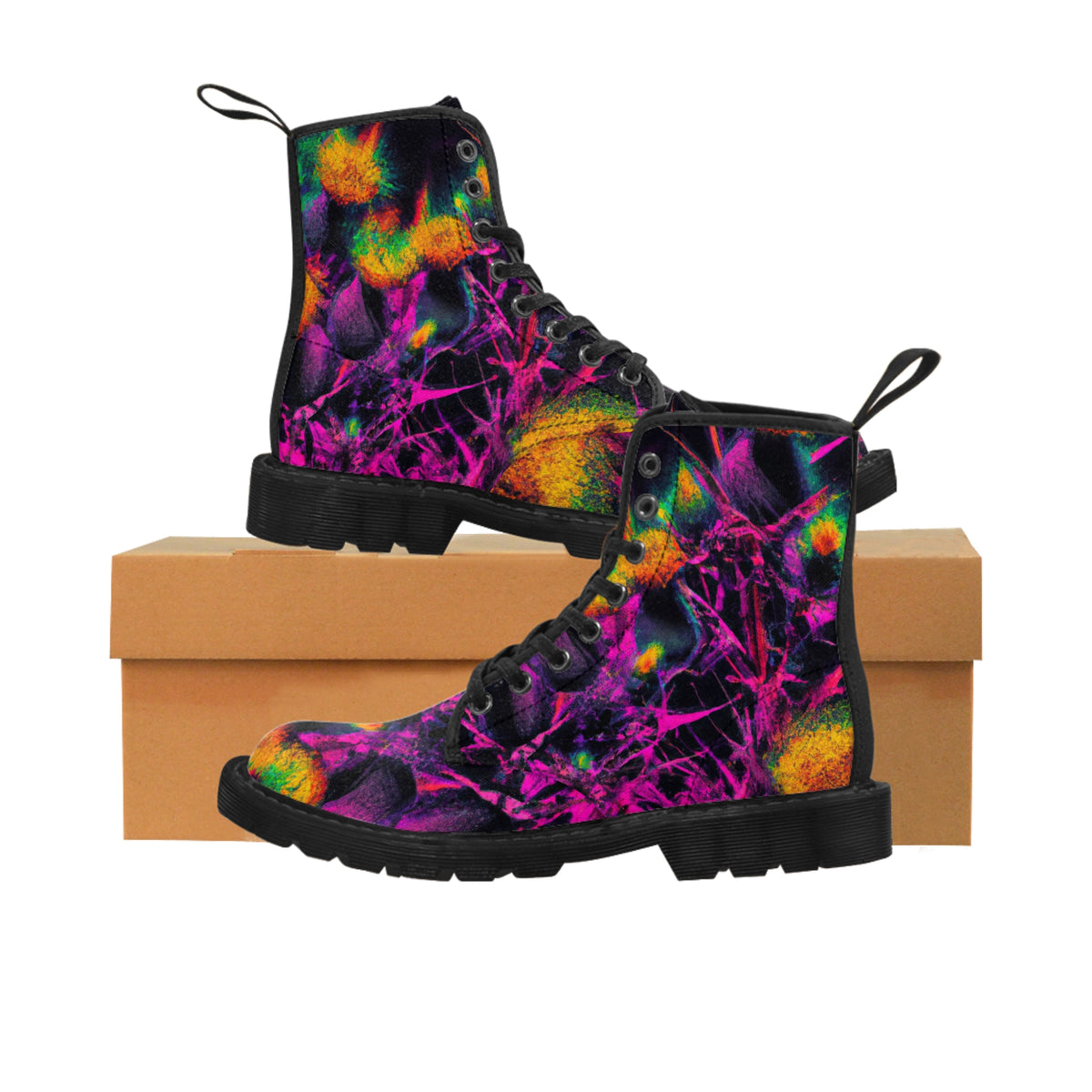 Glenmora - Women's Canvas Combat Boot