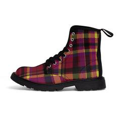 Clabhach. - Men's Canvas Combat Boot