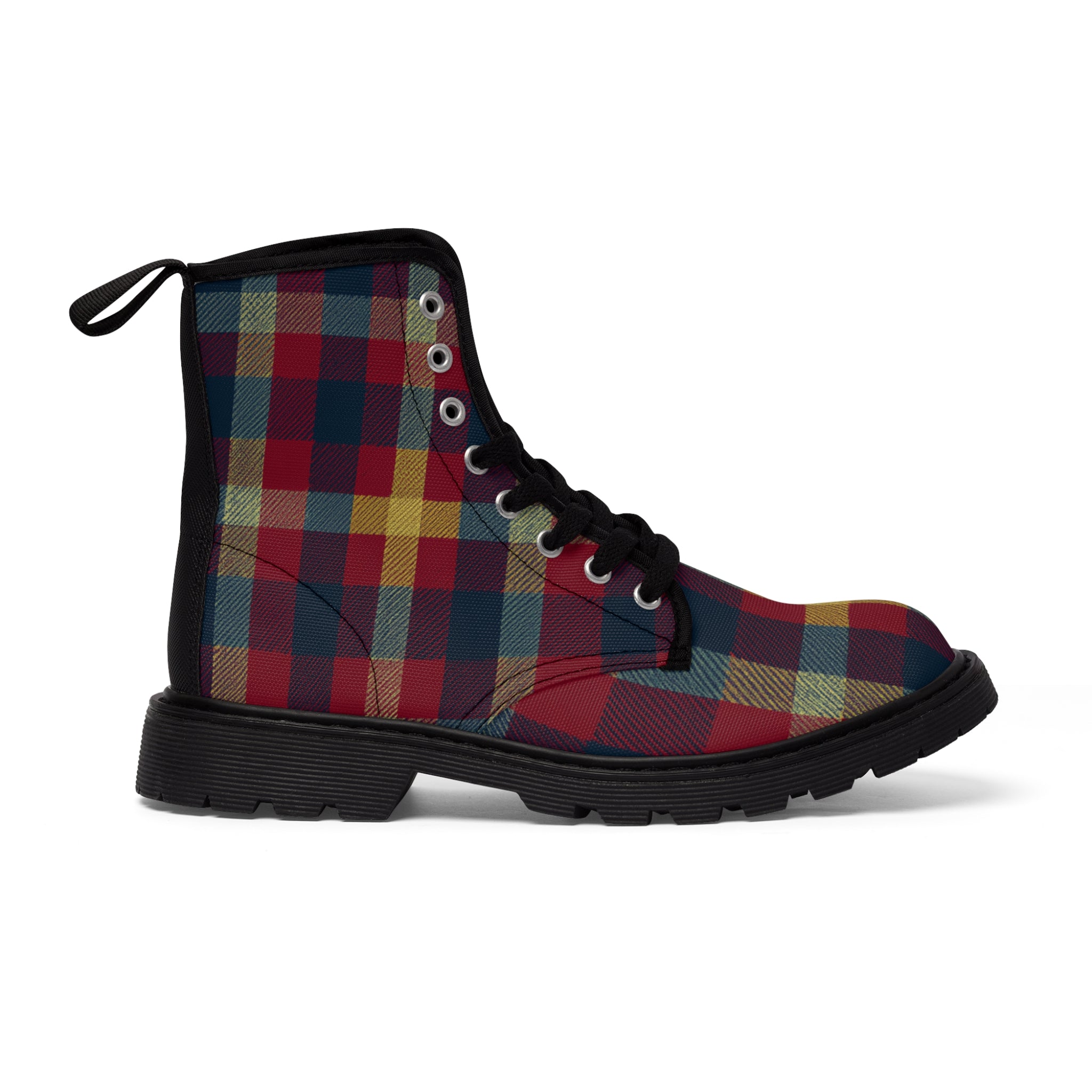 Inverquish. - Women's Canvas Combat Boot