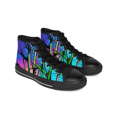 Cromglas - Women's High Top Sneakers