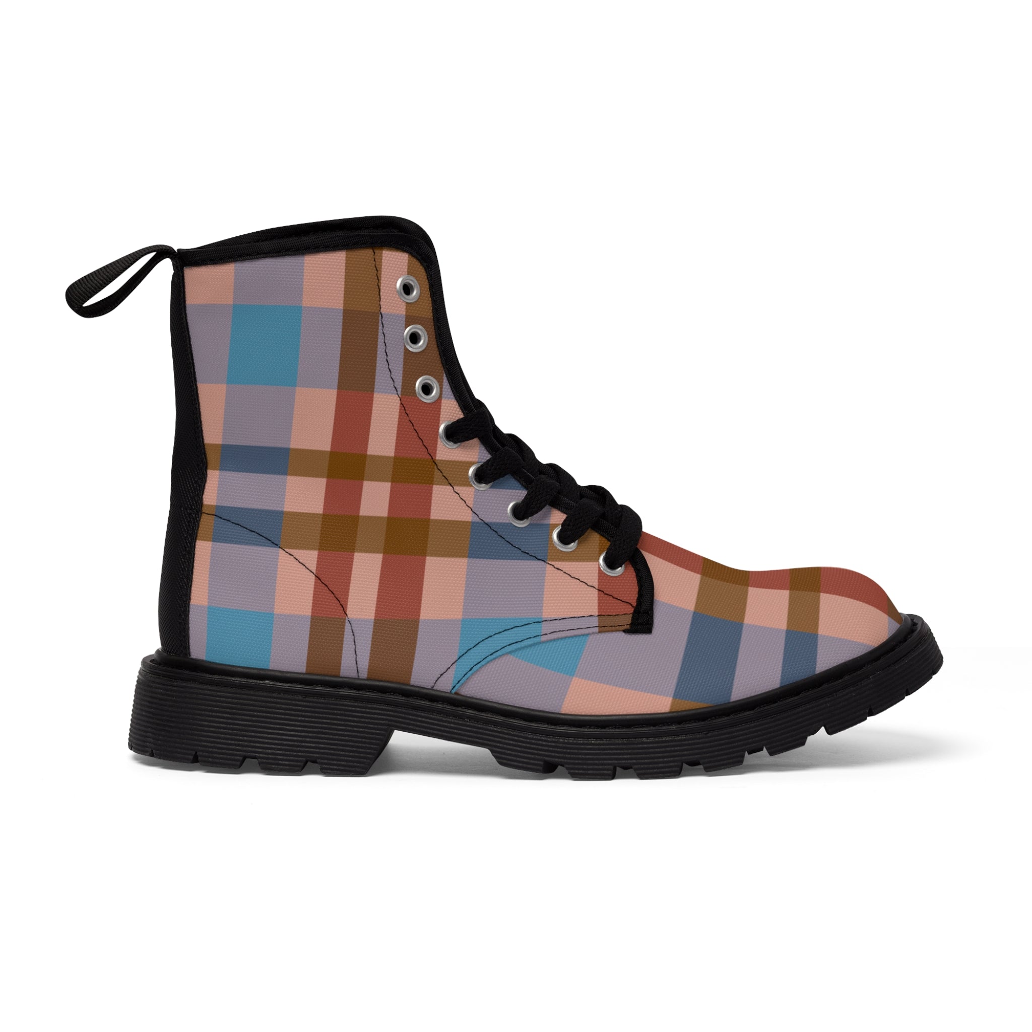 Drearburgh - Women's Canvas Combat Boot