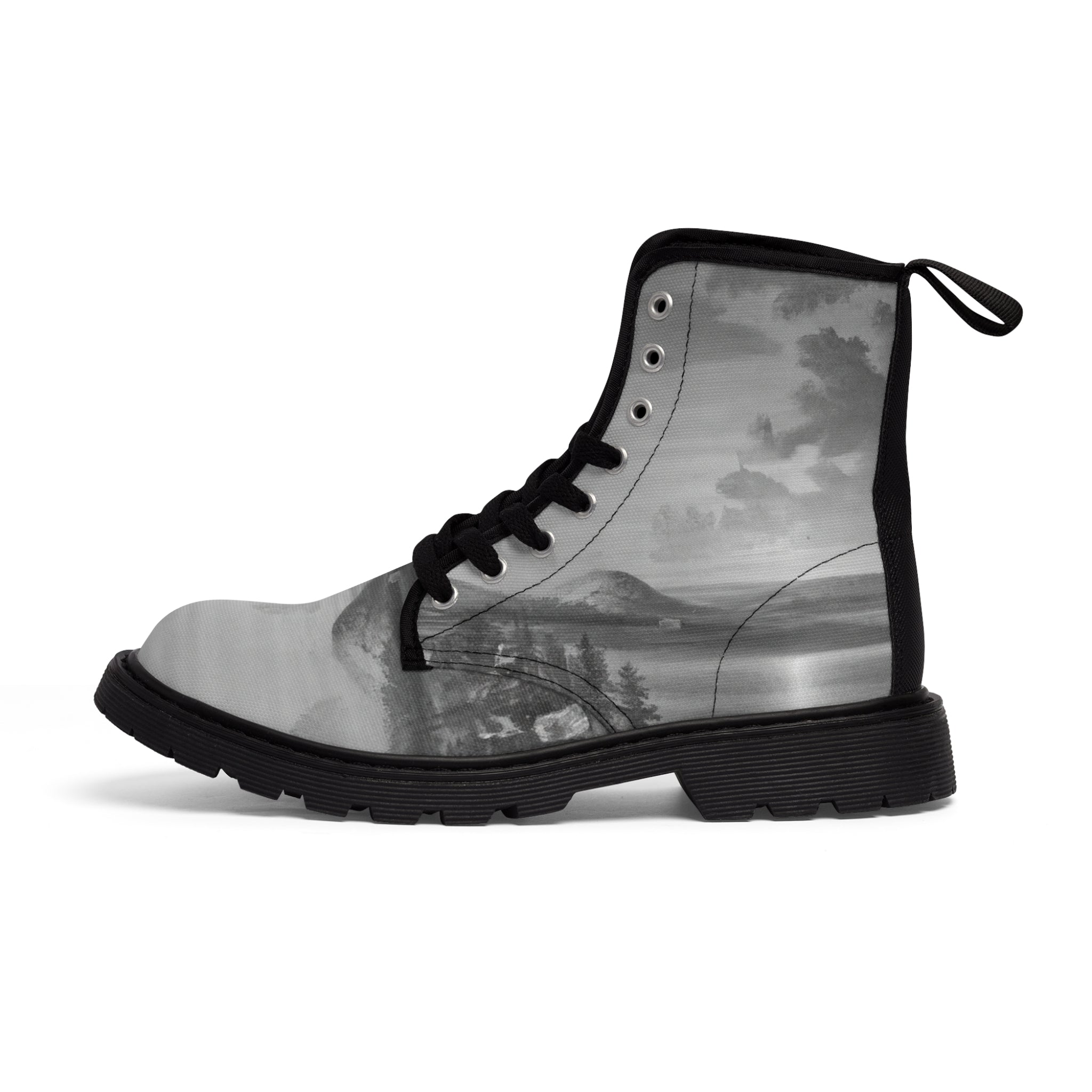 Drisgill - Women's Canvas Combat Boot