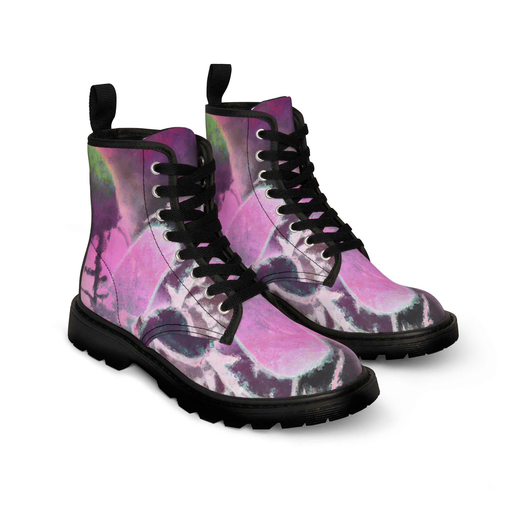 Dreichair - Women's Canvas Combat Boot