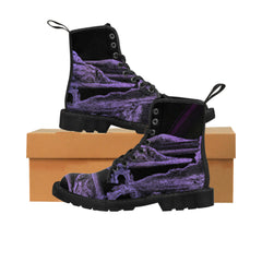 Glengow - Women's Canvas Combat Boot