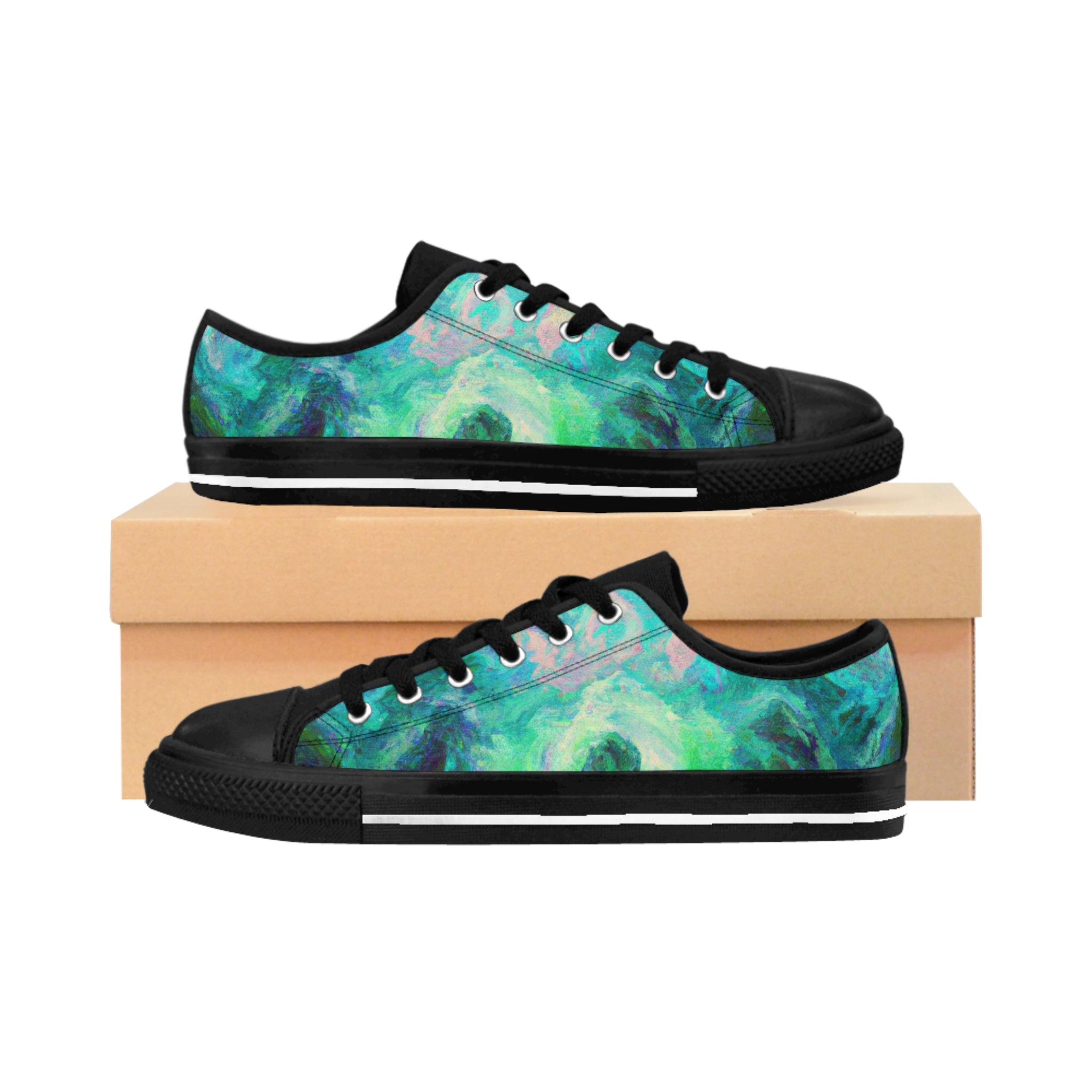 Glasdhu. - Women's Low Top Sneakers