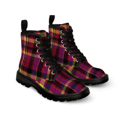 Clabhach. - Men's Canvas Combat Boot